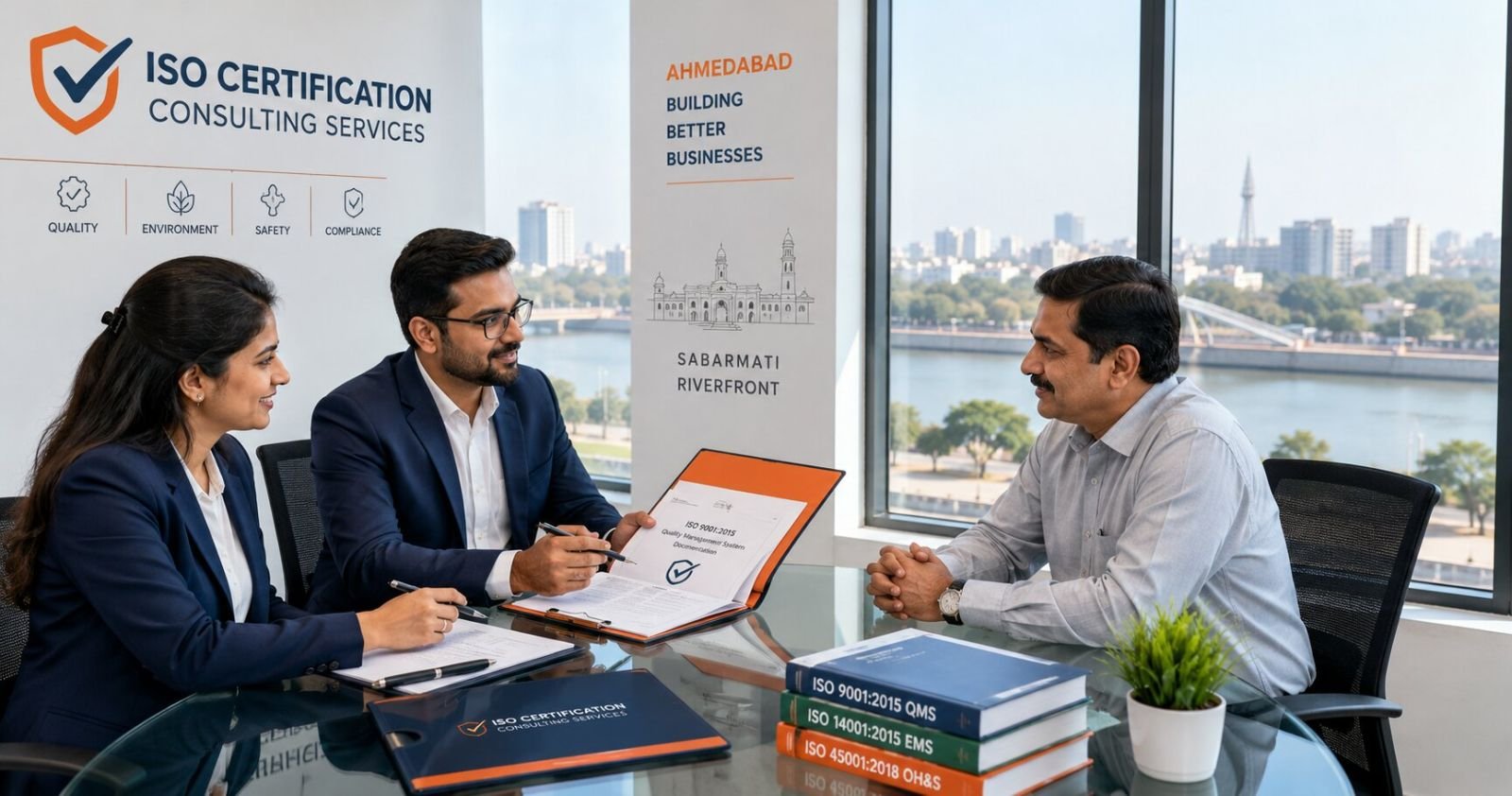 ISO certification consultants in Ahmedabad guiding manufacturing clients