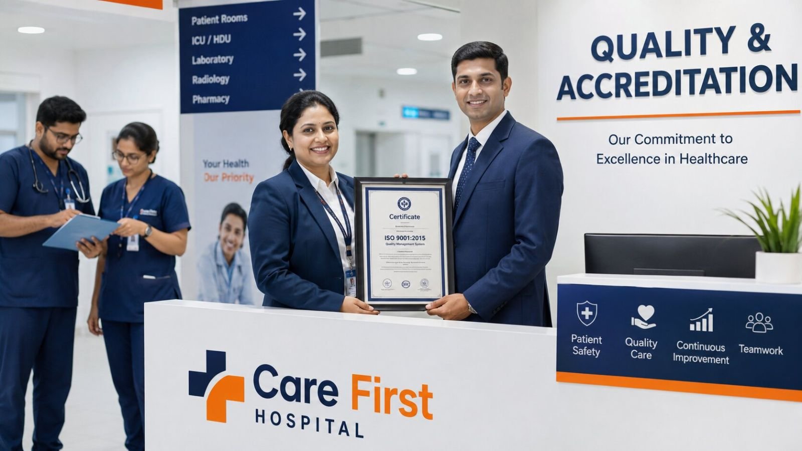 ISO certification for hospitals and healthcare providers