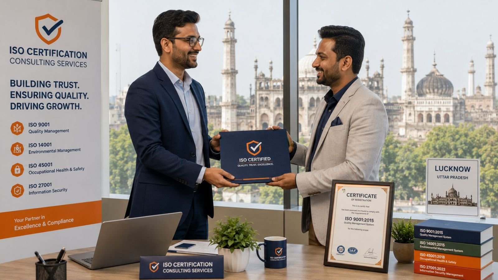 ISO certification consultants for businesses in Lucknow