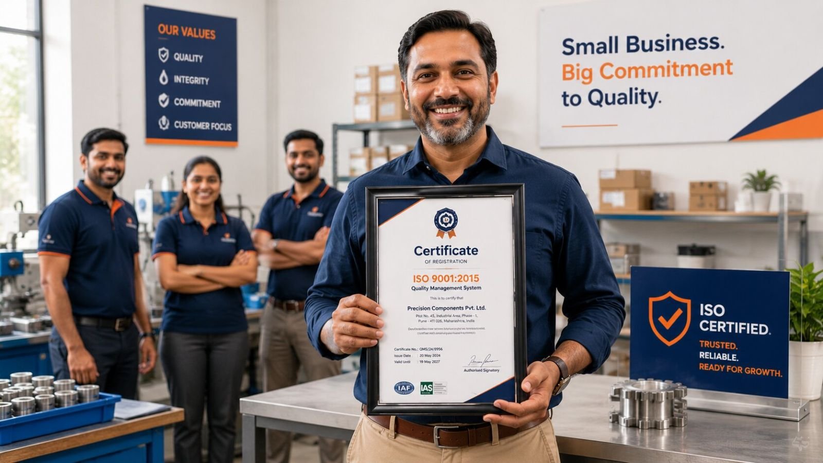 ISO certification for MSME and small business owners