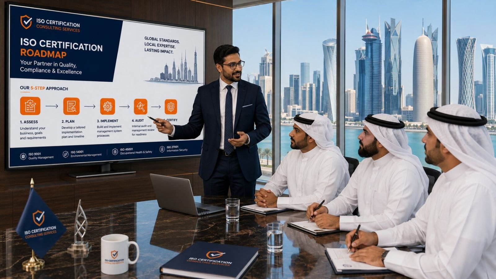 ISO certification consultants for companies in Qatar