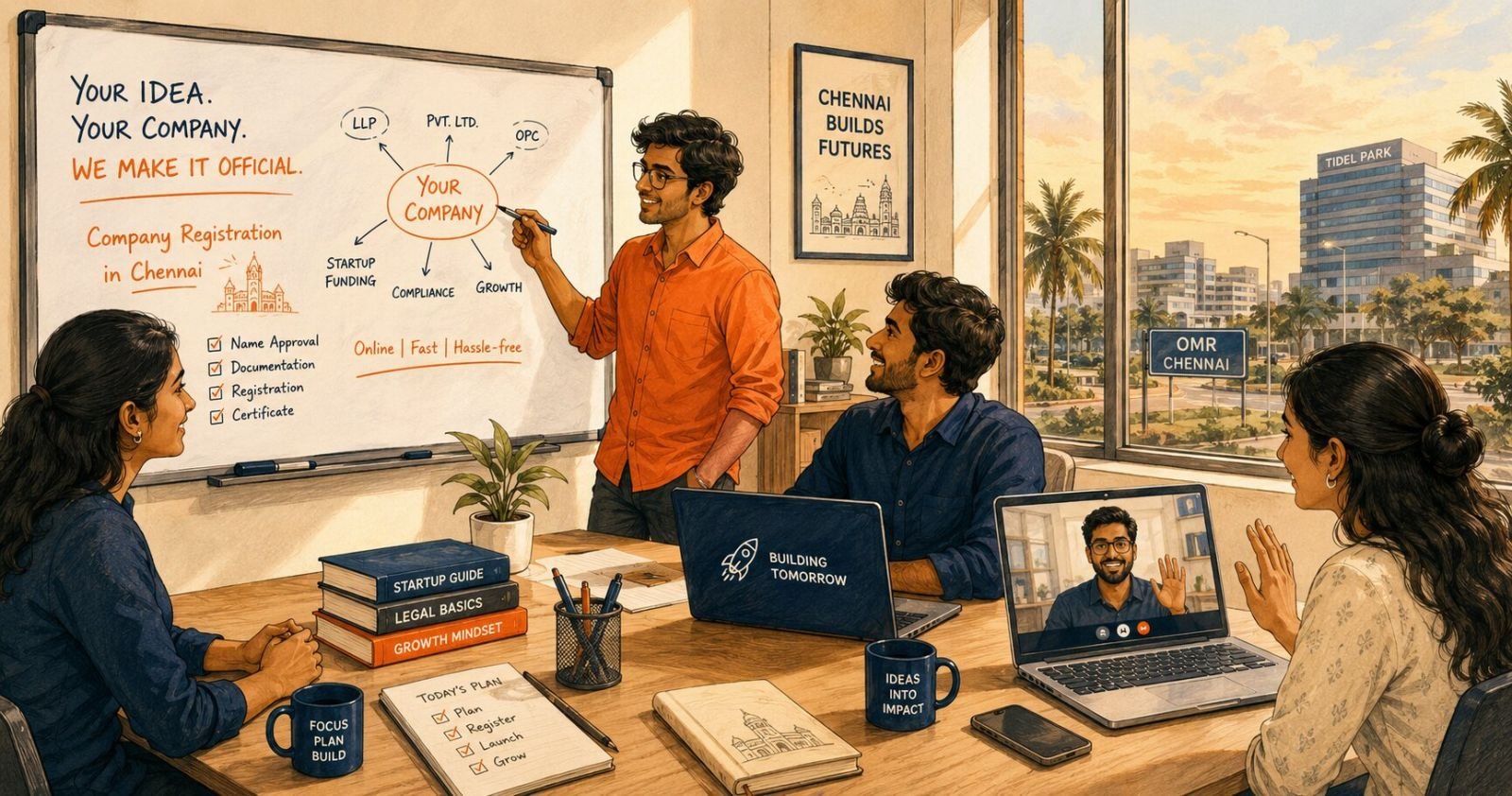 Private limited company registration in Chennai for SaaS startups and tech founders